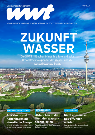 Cover of Volume: wwt Wasserwirtschaft Wassertechnik Volume 75 (2026), Issue 4