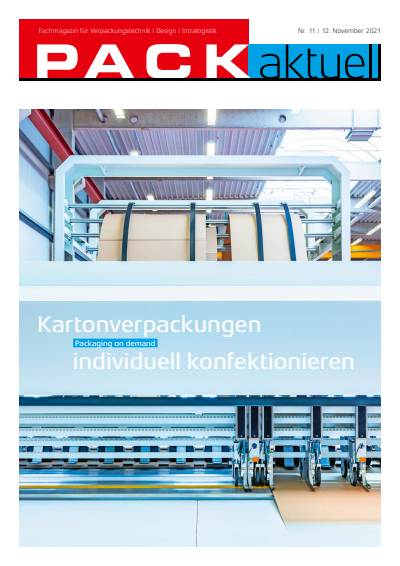 Cover der Ausgabe: PACKaktuell Jahrgang 38 (2021), Heft 11
