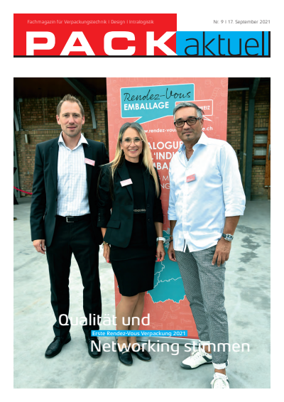 Cover der Ausgabe: PACKaktuell Jahrgang 38 (2021), Heft 9