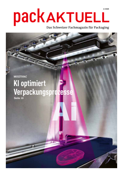 Cover der Ausgabe: PACKaktuell Jahrgang 42 (2025), Heft 2