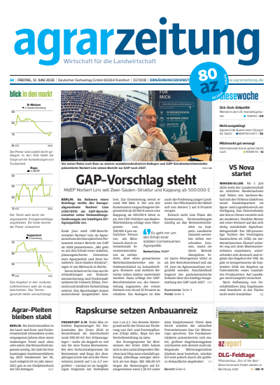 Cover of Volume: agrarzeitung Volume 81 (2026), Issue 24