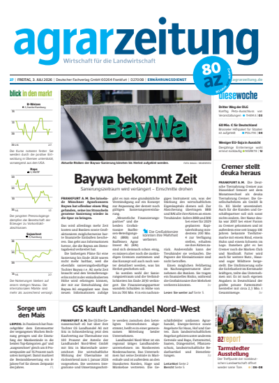 Cover of Volume: agrarzeitung Volume 81 (2026), Issue 27