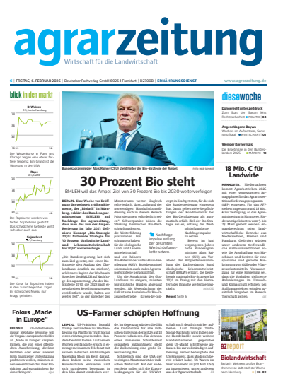 Cover of Volume: agrarzeitung Volume 81 (2026), Edition 6