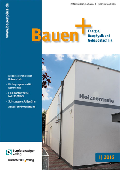 Cover of Volume: Bauen+ Volume 2 (2016), Edition 1