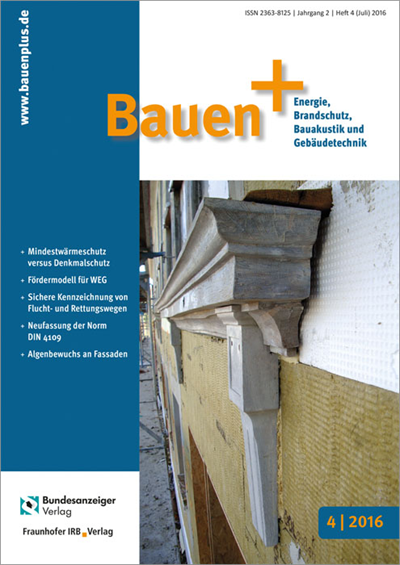 Cover of Volume: Bauen+ Volume 2 (2016), Edition 4