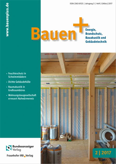 Cover of Volume: Bauen+ Volume 3 (2017), Edition 2