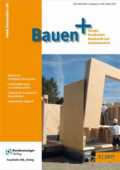 Cover of Volume: Bauen+ Volume 3 (2017), Edition 3