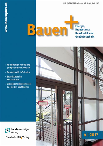 Cover of Volume: Bauen+ Volume 3 (2017), Edition 4