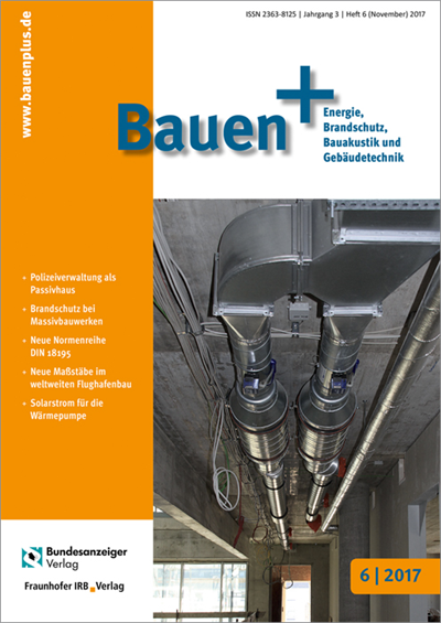 Cover of Volume: Bauen+ Volume 3 (2017), Edition 6