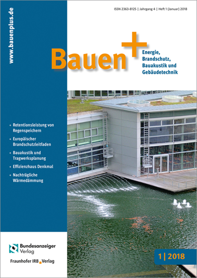 Cover of Volume: Bauen+ Volume 4 (2018), Edition 1