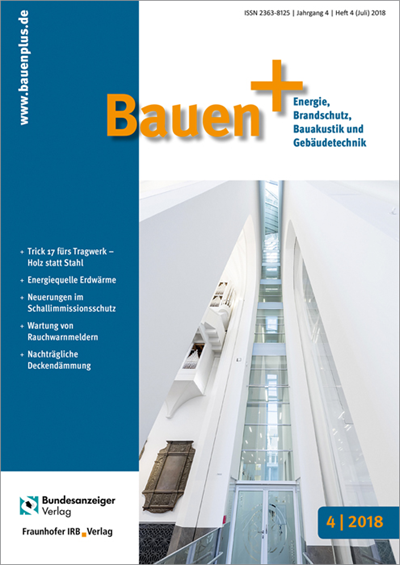 Cover of Volume: Bauen+ Volume 4 (2018), Edition 4
