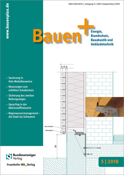 Cover of Volume: Bauen+ Volume 4 (2018), Edition 5