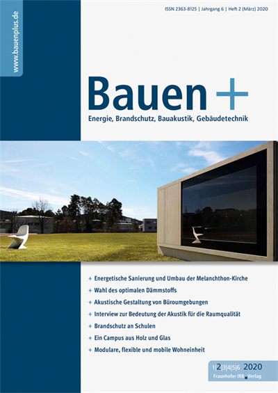 Cover of Volume: Bauen+ Volume 6 (2020), Edition 2
