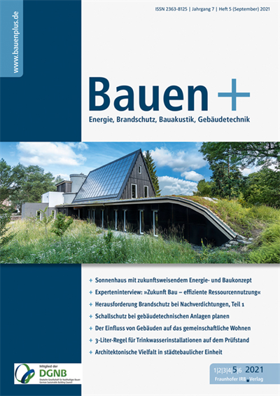 Cover of Volume: Bauen+ Volume 7 (2021), Edition 5