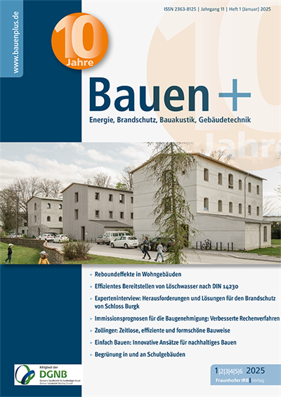 Cover of Volume: Bauen+ Volume 11 (2025), Edition 1