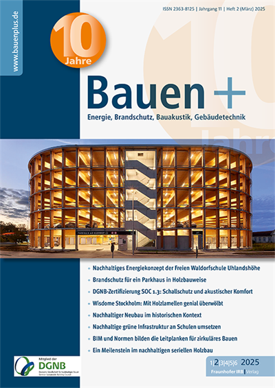 Cover of Volume: Bauen+ Volume 11 (2025), Edition 2