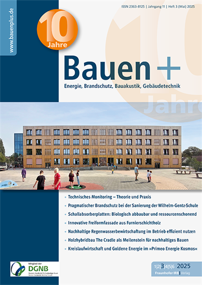 Cover of Volume: Bauen+ Volume 11 (2025), Edition 3