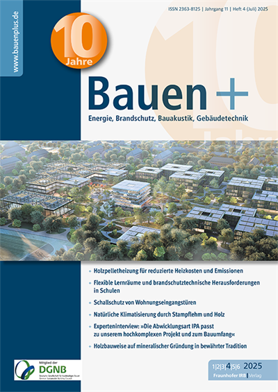 Cover of Volume: Bauen+ Volume 11 (2025), Edition 4