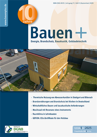 Cover of Volume: Bauen+ Volume 11 (2025), Edition 5
