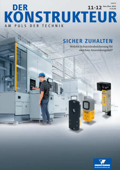 Cover of Volume: DER KONSTRUKTEUR Volume 54 (2023), Edition 11-12