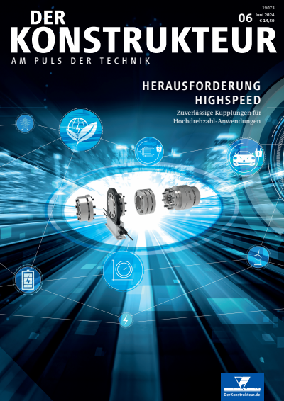Cover der Ausgabe: DER KONSTRUKTEUR Jahrgang 55 (2024), Heft 06