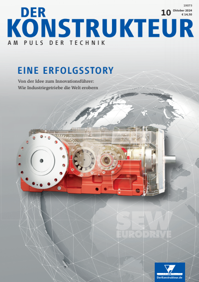Cover der Ausgabe: DER KONSTRUKTEUR Jahrgang 55 (2024), Heft 10