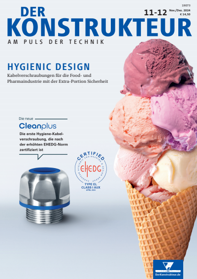 Cover der Ausgabe: DER KONSTRUKTEUR Jahrgang 55 (2024), Heft 11-12