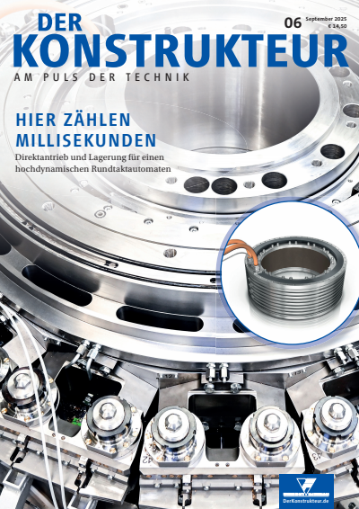 Cover of Volume: DER KONSTRUKTEUR Volume 56 (2025), Edition 6+MUH