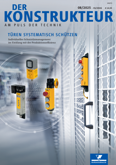 Cover der Ausgabe: DER KONSTRUKTEUR Jahrgang 56 (2025), Heft 8