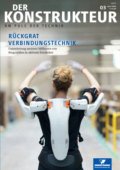 Cover der Ausgabe: DER KONSTRUKTEUR Jahrgang 57 (2026), Heft 3