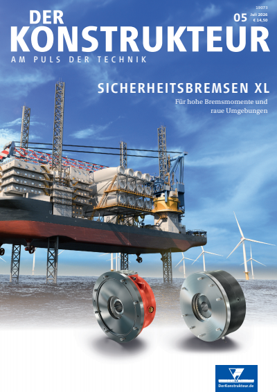 Cover der Ausgabe: DER KONSTRUKTEUR Jahrgang 57 (2026), Heft 5