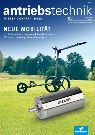 Cover der Ausgabe: antriebstechnik Jahrgang 63 (2024), Heft 05