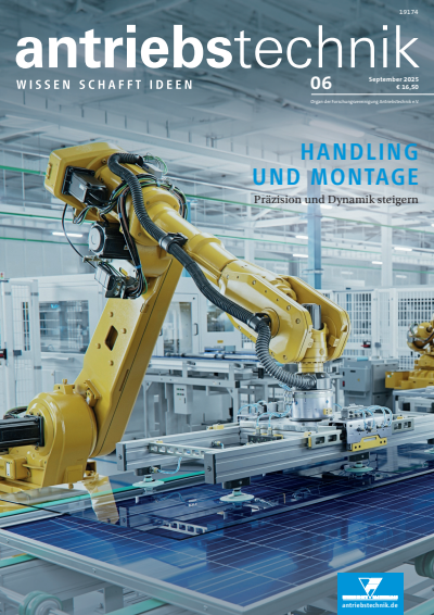 Cover der Ausgabe: antriebstechnik Jahrgang 64 (2025), Heft 06