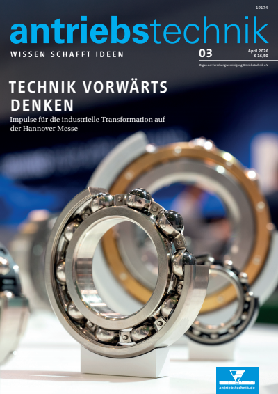 Cover of Volume: antriebstechnik Volume 65 (2026), Issue 03