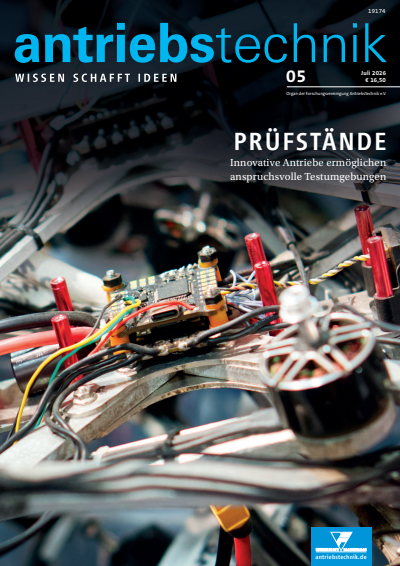 Cover der Ausgabe: antriebstechnik Jahrgang 65 (2026), Heft 05