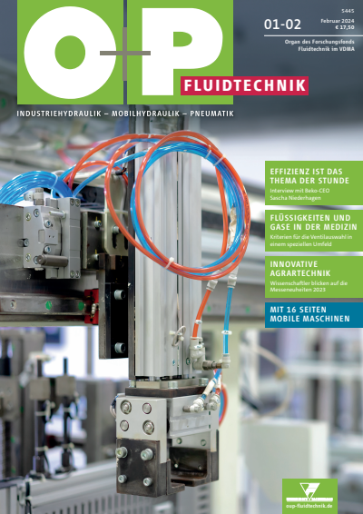 Cover of Volume: O+P Fluidtechnik Volume 68 (2024), Edition 1-2
