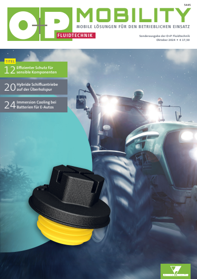 Cover of Volume: O+P Fluidtechnik Volume 68 (2024), Edition Mobility