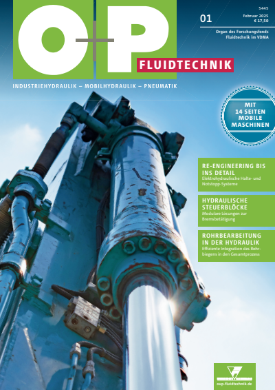 Cover of Volume: O+P Fluidtechnik Volume 69 (2025), Edition 1