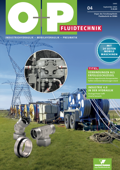 Cover of Volume: O+P Fluidtechnik Volume 69 (2025), Edition 4