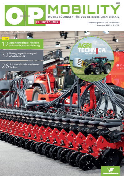 Cover of Volume: O+P Fluidtechnik Volume 69 (2025), Edition Mobility-2