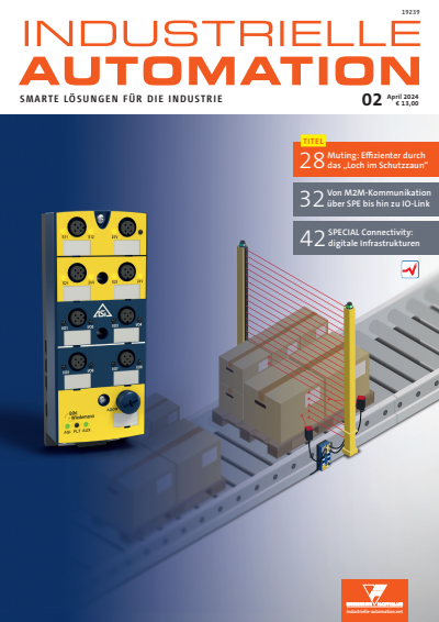 Cover der Ausgabe: INDUSTRIELLE AUTOMATION Jahrgang 36 (2024), Heft 02