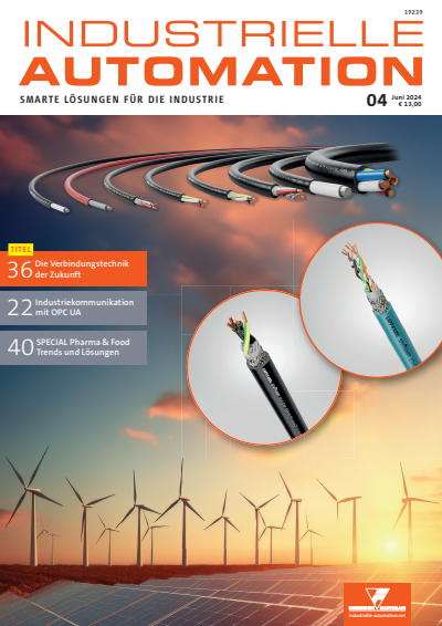 Cover der Ausgabe: INDUSTRIELLE AUTOMATION Jahrgang 36 (2024), Heft 04