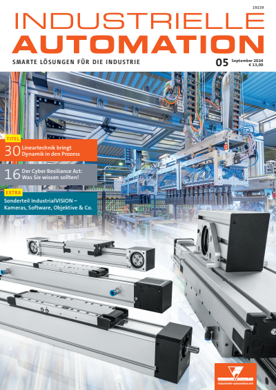Cover der Ausgabe: INDUSTRIELLE AUTOMATION Jahrgang 36 (2024), Heft 05