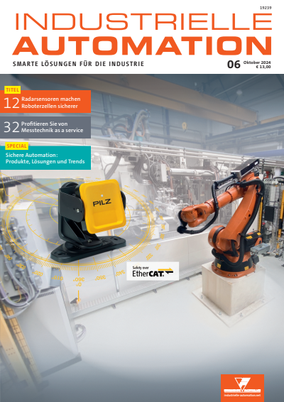 Cover der Ausgabe: INDUSTRIELLE AUTOMATION Jahrgang 36 (2024), Heft 06