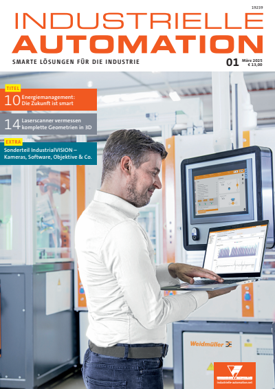 Cover der Ausgabe: INDUSTRIELLE AUTOMATION Jahrgang 37 (2025), Heft 01