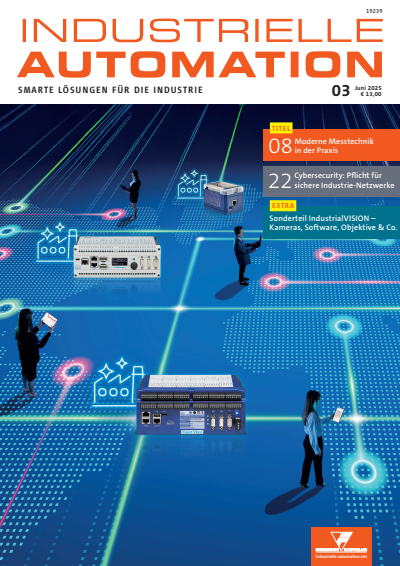 Cover der Ausgabe: INDUSTRIELLE AUTOMATION Jahrgang 37 (2025), Heft 03