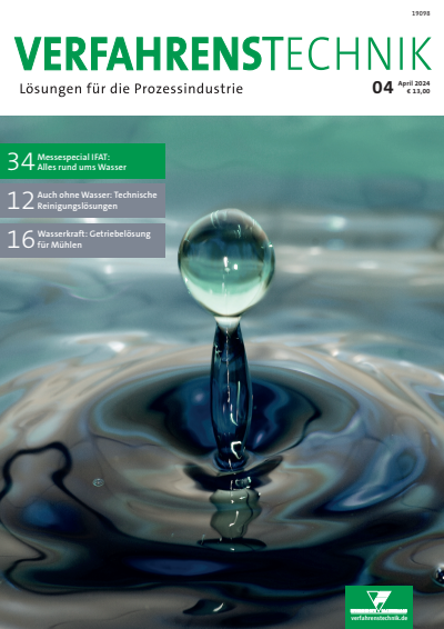 Cover of Volume: Verfahrenstechnik Volume 58 (2024), Edition 04