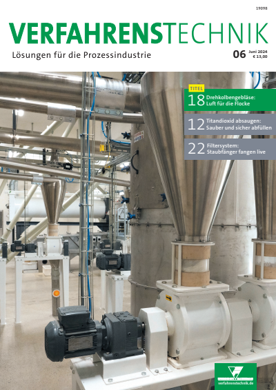 Cover of Volume: Verfahrenstechnik Volume 58 (2024), Edition 06