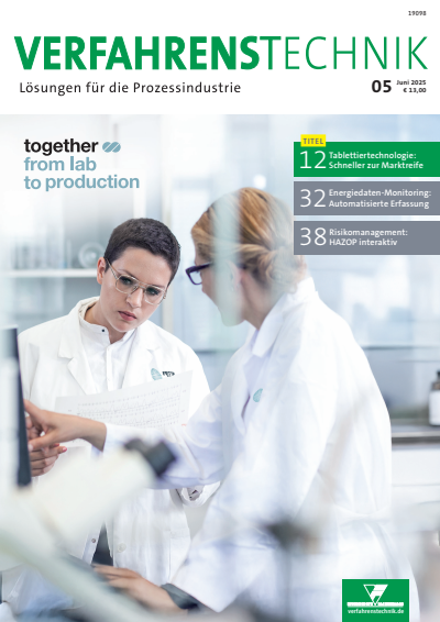 Cover of Volume: Verfahrenstechnik Volume 59 (2025), Edition 05