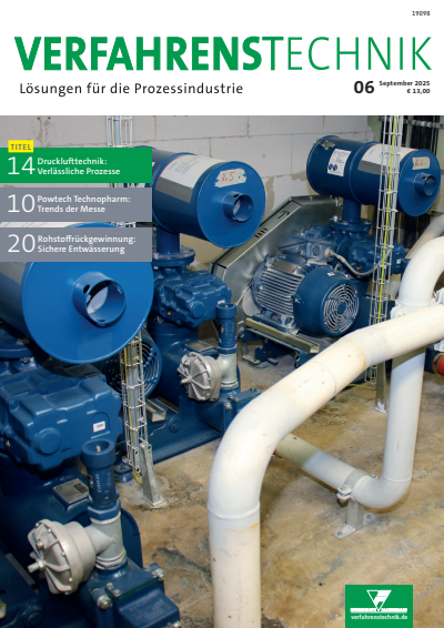 Cover of Volume: Verfahrenstechnik Volume 59 (2025), Edition 06+UWT